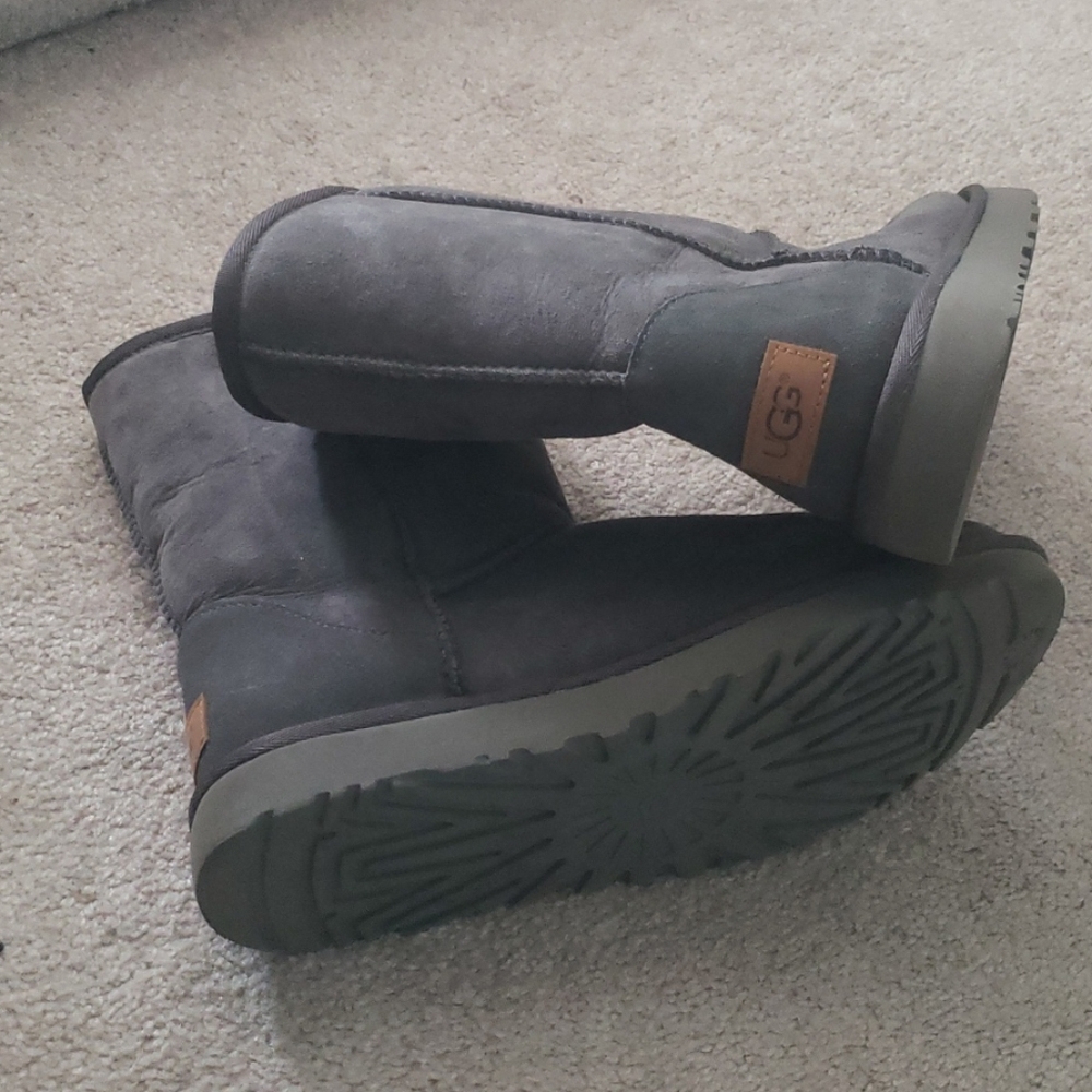 UGG boots size 8 grey